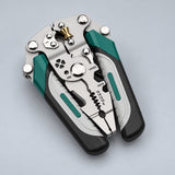 12-in-1 Folding Wire Stripper, folded
